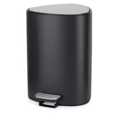  Thùng rác Joseph Joseph 70595 5L EasyStore Steel Pedal Bin màu đen nhám 