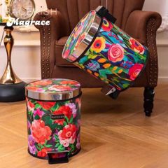  Thùng rác Magrace Racekish 12 lít - 2 mẫu hoa 