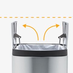  Thùng rác Simplehuman 45 lít hình cánh bướm 