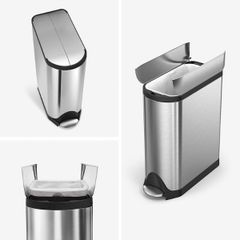  Thùng rác Simplehuman 45 lít hình cánh bướm 