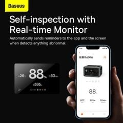  Trạm sạc di động Baseus 180.000mah 600W - 220V 