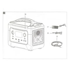  Trạm sạc Scheppach BSG1200MAX 577Wh - Hãng Đức 
