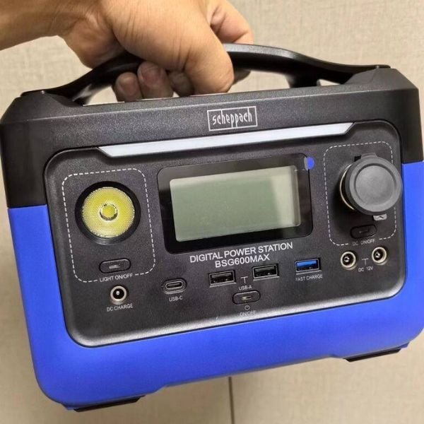 Trạm sạc Scheppach BSG600MAX 300W - Hãng Đức