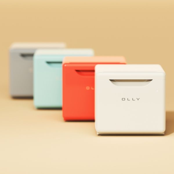 Tủ lạnh mini Olly OLR02 Nội địa Hàn có 4 màu để bạn lựa chọn