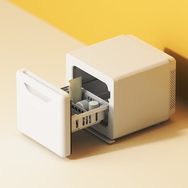 Tủ lạnh mini Olly OLR02 Nội địa Hàn có 4 màu để bạn lựa chọn