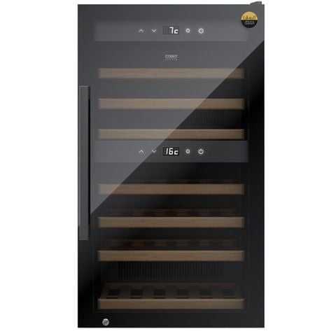 Tủ rượu Caso WineExclusive 66 Smart 66 chai wifi 2 vùng nhiệt độ