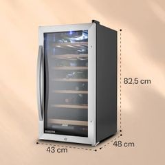  Tủ rượu vang Klarstein Vinamour 26D 