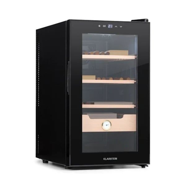 Tủ trữ cigar Klarstein El Presidente 48 lít giúp bảo quản xì gà