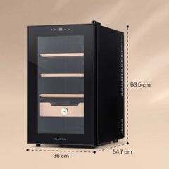  Tủ bảo quản cigar Klarstein 48 lít 
