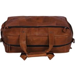  Túi da thật Aaron Leather Goods Patchwork 2 ngăn đựng giày 