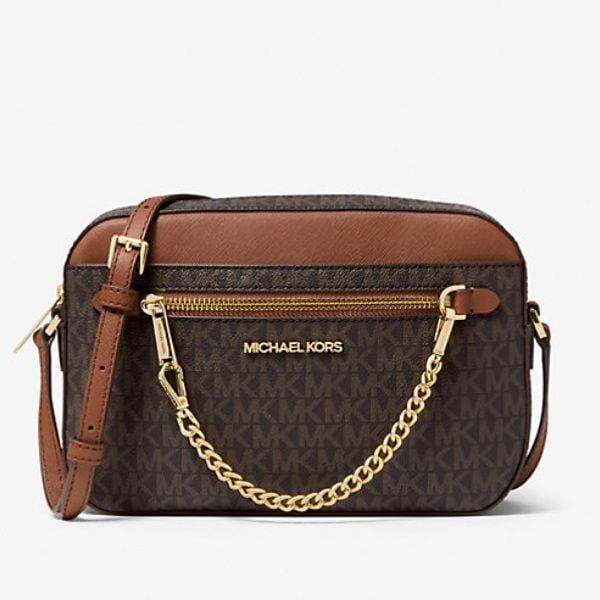 Túi đeo chéo Michael Kors Jet Set Large Logo Crossbody Bag