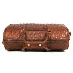  Túi xách da thật Spokane Weekender họa tiết kim cương 