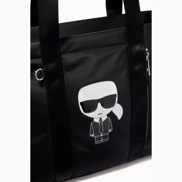 Túi xách Karl Ikonik Tote Bag bằng nilon