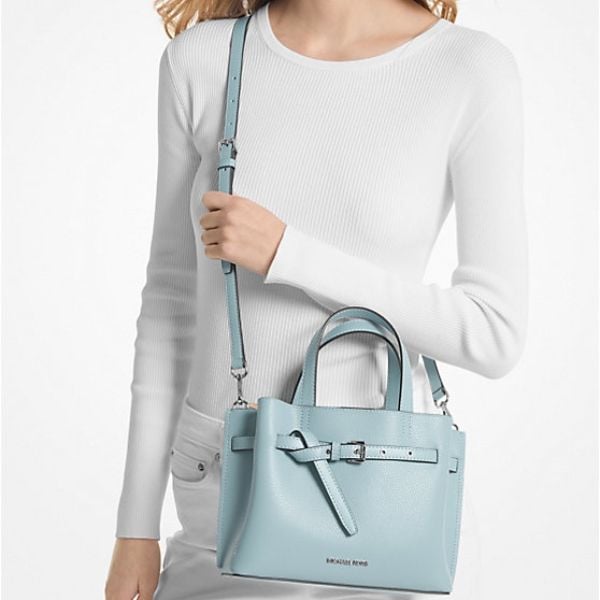 Túi xách Michael Kors Emilia Small Pebbled Leather Satchel 6 màu