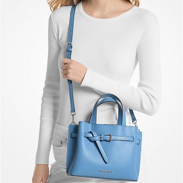Túi xách Michael Kors Emilia Small Pebbled Leather Satchel 6 màu