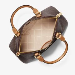  Túi xách Michael Kors Veronica Medium Logo Dome Satchel 