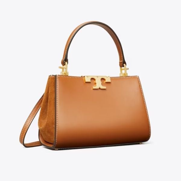 Túi xách Tory Burch Mini Eleanor Satchel (Đen/Nâu/Kem)