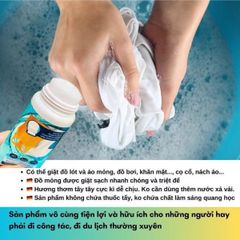  Tuýp kem giặt tẩy quần áo Denkmit 200ml 