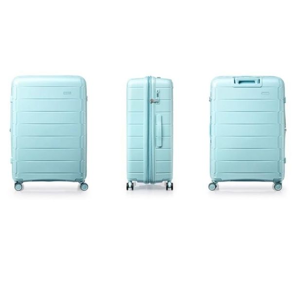 Vali American Tourister Sayyes Spinner size 20 - Màu Xanh sáng