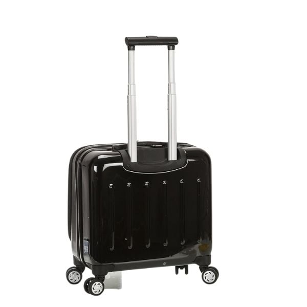 Vali Rockland 17inch có 2 màu: đen/bạc để bạn lựa chọn