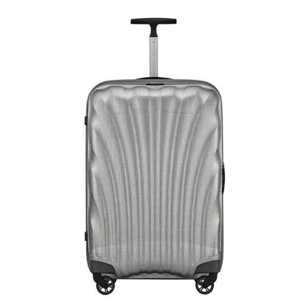 Vali Samsonite Cosmolite size 20 cabin màu bạc/ màu ngọc trai