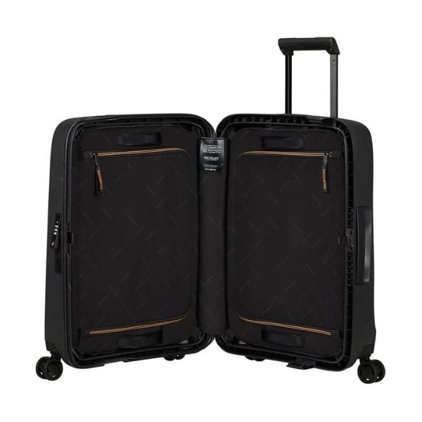 Vali Samsonite Essens màu đen 3 size (size S 20 cabin/ M/ L)