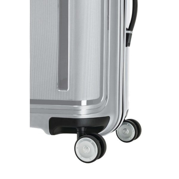 Bánh xe quay 360 độ của Vali Samsonite Hartlan màu bạc