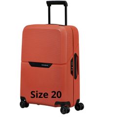  SET 2 Vali Samsonite Magnum ECO Size 20/28 màu cam 