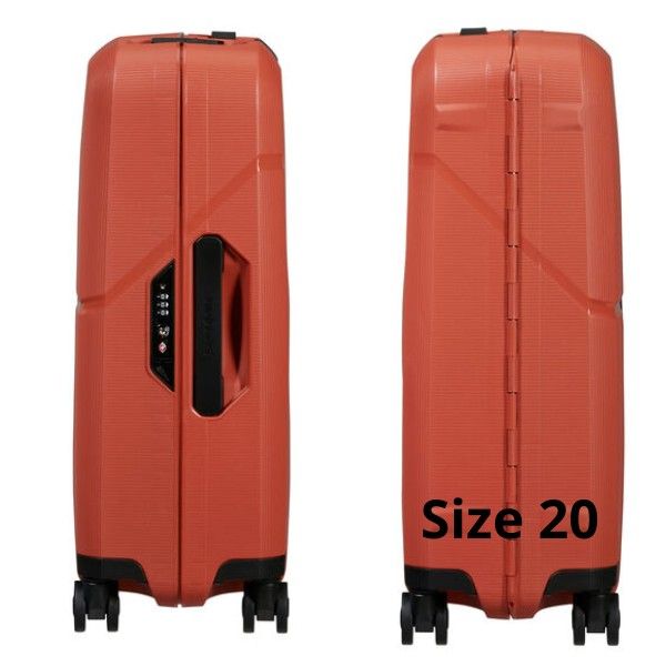 SET 2 Vali Samsonite Magnum ECO Size 20/28 màu cam