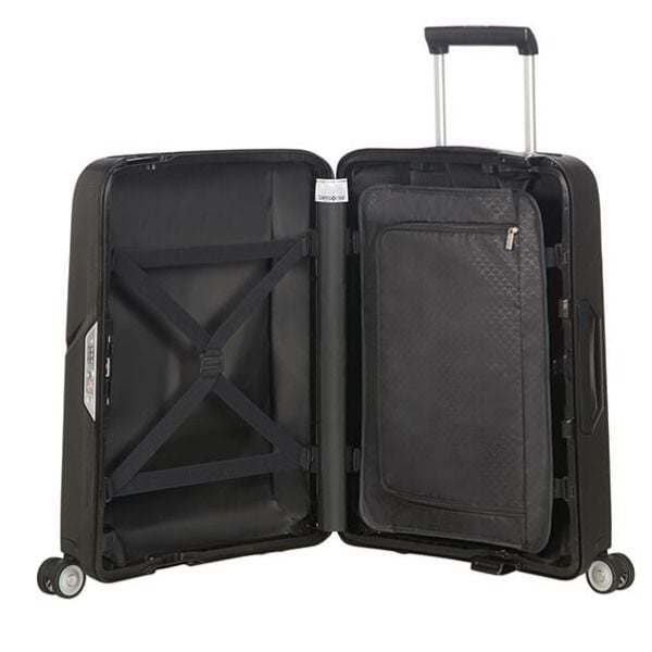 Set 2 Vali Samsonite Magnum ECO màu đen (Size 20/28)