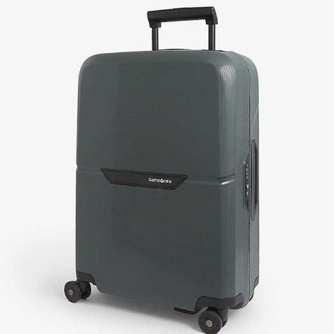 Vali Samsonite Magnum ECO khóa ngầm màu ghi (Size S/ M/ L)