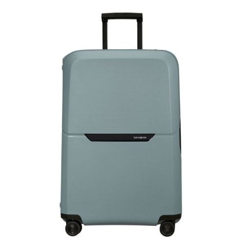 Vali Samsonite Magnum ECO khóa ngầm màu xanh ice blue (Size S cabin/ M/ L)