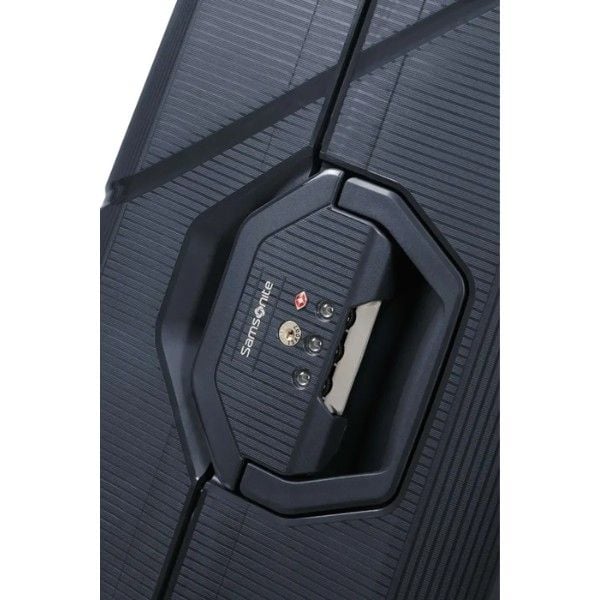 Vali Samsonite Magnum ECO khóa ngầm Xanh Midnight Blue
