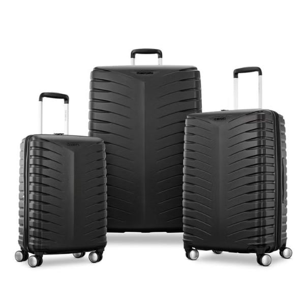 Set 3 Vali Samsonite Pivot 3 màu đen (S/M/L)