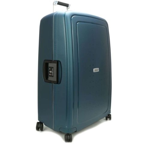 Vali Samsonite S’Cure DLX Spinner size L (75cm-102L) Xanh Metallic