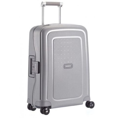 Vali Samsonite S'Cure Spinner màu bạc 55/20 size cabin