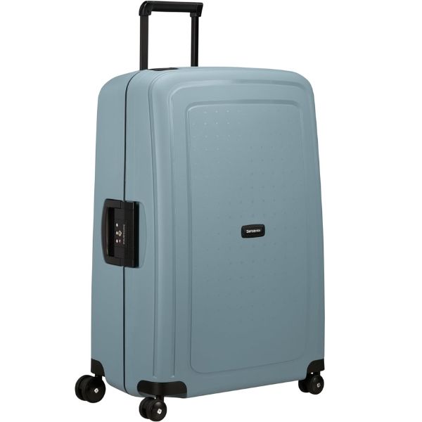 Vali Samsonite SCure Spinner màu xanh Ice Blue (Size 20/25/28)