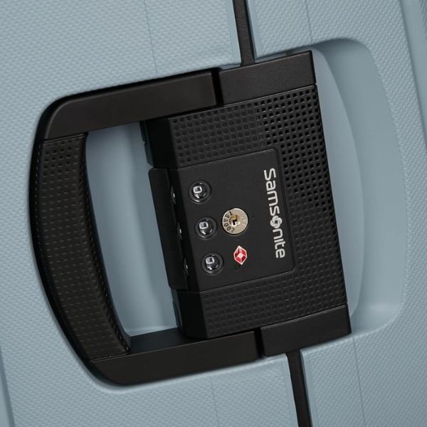 Vali Samsonite SCure Spinner màu xanh Ice Blue (Size 20/25/28)