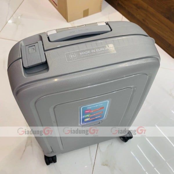 Vali Samsonite S'Cure Spinner màu bạc size 28