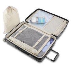  Set 2 Vali Samsonite Silhouette (Size 20/28 inch) màu đen 