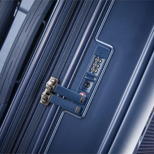 Vali Samsonite Silhouette 17 size 24 màu xanh cho doanh nhân