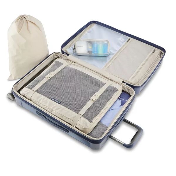 Vali Samsonite Silhouette 17 size 24 màu xanh cho doanh nhân
