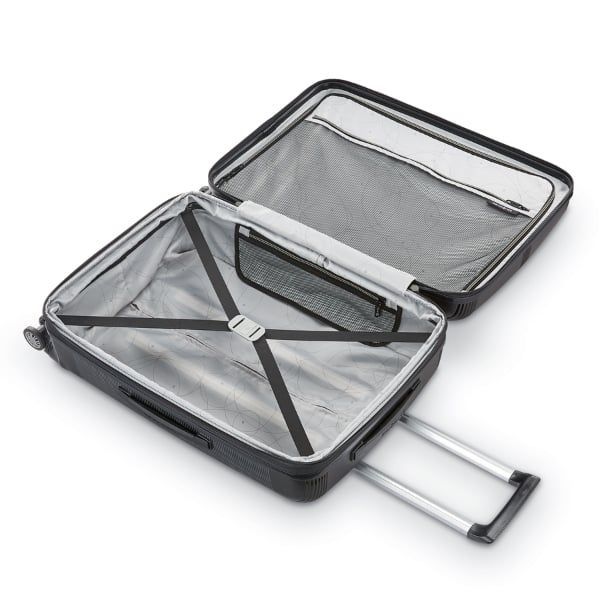 Vali Samsonite Supra DLX 28inch màu đen khóa số TSA màu đen