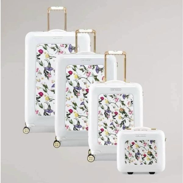 Vali Ted Baker dòng Bespoke size Cabin Trắng