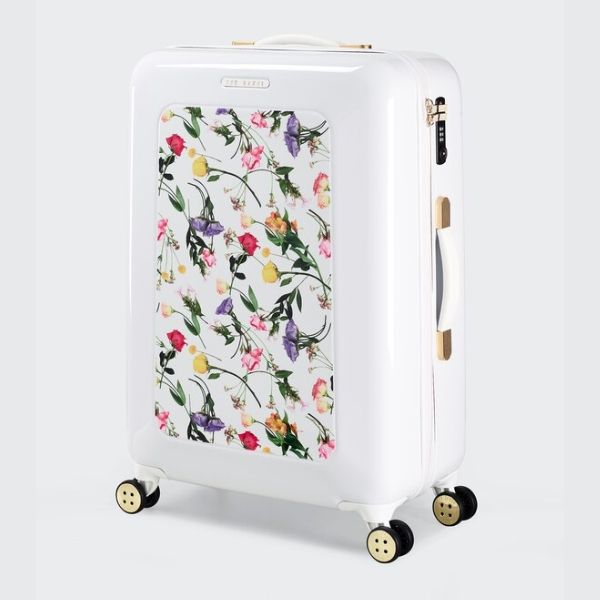 Vali Ted Baker dòng Bespoke size Cabin Trắng