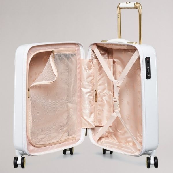 Vali Ted Baker dòng Bespoke size M Trắng
