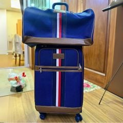  Vali vải Tommy Hilfiger Logan màu xanh 3 size S/M/L 