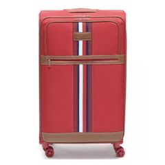  Vali vải Tommy Hilfiger Logan màu đỏ 3 size S/M/L 
