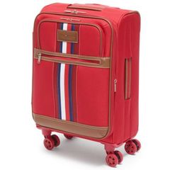  Vali vải Tommy Hilfiger Logan màu đỏ 3 size S/M/L 