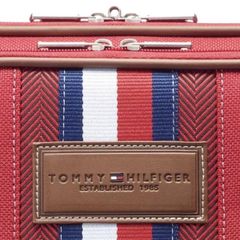  Vali vải Tommy Hilfiger Logan màu đỏ 3 size S/M/L 